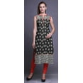 thumbnail image 2 of Bimba Sleeveless Kurtis For Women Printed Women Straight Kurta Indian Top Medium, 2 of 5