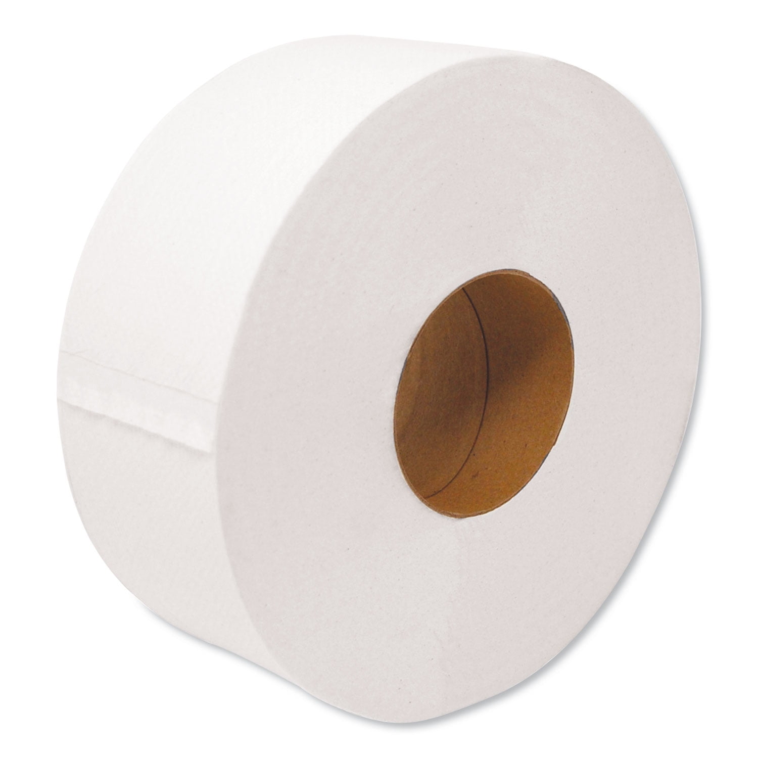 GEN JRT Jumbo Toilet Paper, 2-Ply, White, 3.3" x 500 ft, 8.85"Dia, 12/CT