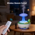 thumbnail image 5 of Fimilo Raindrop Aroma Diffuser, Essential Oil Diffuser with Soothing Mist & Water Droplet, White Noise, 280ml Colorful Light for Home Office Bedroom Gift, 5 of 10