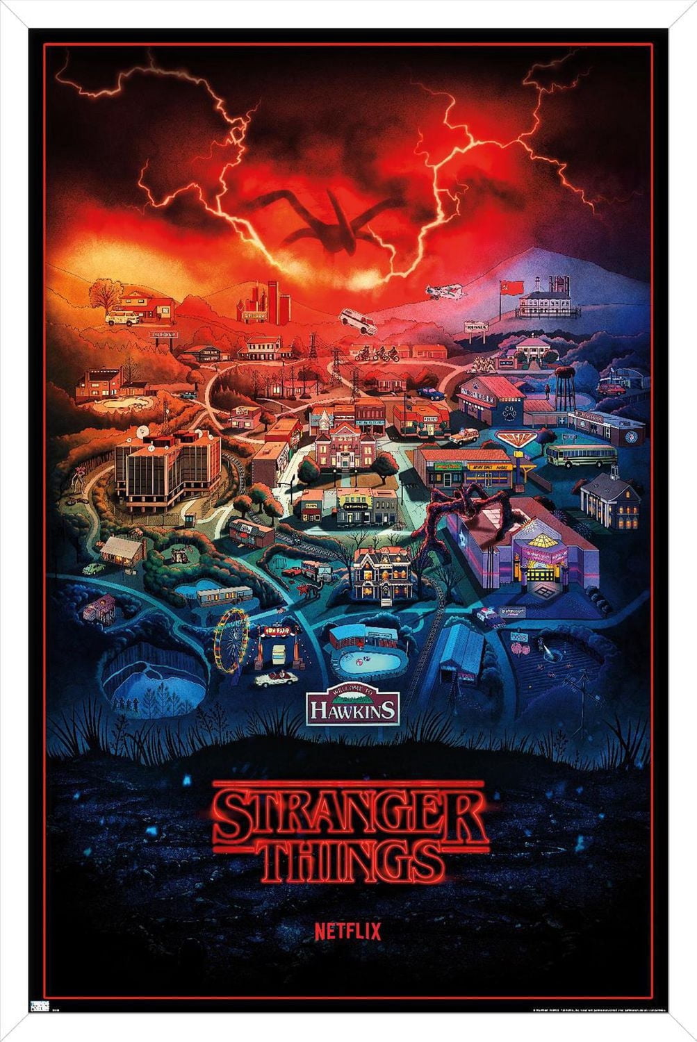 Netflix Stranger Things : Saison 4 - Hawkins, Indiana