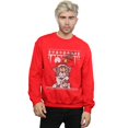 thumbnail image 2 of Tom And Jerry Mens Christmas Fair Isle Sweatshirt, 2 of 5