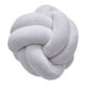 thumbnail image 2 of Cojín de peluche con forma de bola de nudo suave, ideal como cojín para sofá, decoración del hogar y Blanco 2-18cm, 2 of 8
