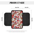 thumbnail image 6 of Chririnla Comfort Auto Armrest Cover Pad for Most Vehicles, Stretch Armrest Cover Cushion Polyester Fabric Auto Armrest Pad Horse Rose Derby Pattern, 6 of 6