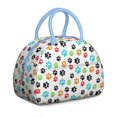 thumbnail image 1 of Cat Mom Lunch Bag – Adorable Kitty Pattern with Cute Paws, Ideal for Cat Lovers, 1 of 4
