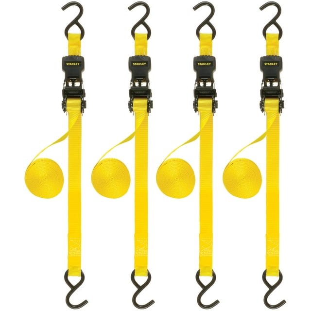 Correas de trinquete STANLEY S10004-12 negro/amarillo, 1 m x 3,6 m, 500 kg