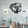thumbnail image 4 of Craftnamesign Custom Panda Bear Metal Wall Art Led Light, Animal Lover Gift, Panda Bear Sign, 4 of 5