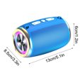 thumbnail image 5 of AJKSFHIU Spring Saving!Intelligent Wireless Speakers with Bluetooth,Portable Bluetooth Speaker, Wireless Speakers Bluetooth Sound Quality High Volume Car Mounted Household Card Insertion Subwoofer, 5 of 5