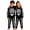 A12-Black, variant on Halloween Pajamsa Sets Skeleton Print Home Wear Outfits Set 2pcs Long Sleeve Top Matching Pants Cozy Fall Winter Sleepwear
