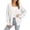 (Type 4)White, variant on Otvok Womens Long Lantern Sleeve Knit Cardigan, Ladies Textured Open Knit V Neck Button Front Loose Casual Sweater Coat