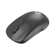 Wireless Keyboard & Mouse Set, Black, Single Piece with Receiver for two & 104 Full Keys Layout