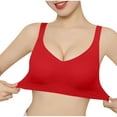 thumbnail image 6 of Wensltd Push Up Bralette Seamless Adjustable Everyday Bras for Women Full Coverage, 6 of 6