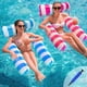 thumbnail image 1 of 2 hamacas inflables flotantes, 4 en 1, flotador inflable para piscina, hamaca flotante inclinable, hamaca flotante de agua con bomba de aire manual, juguetes de piscina para fiestas en la playa y vac JAMW  Sencillez, 1 of 5