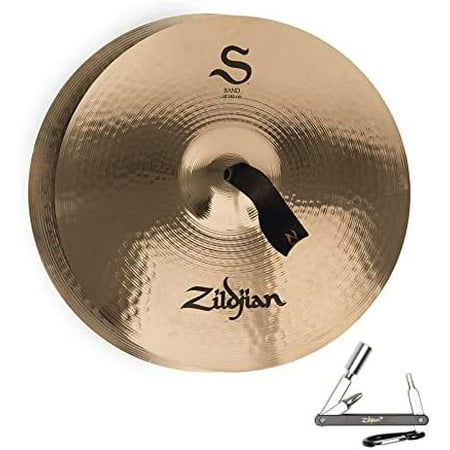 AvedisCompanyS18BO 18In S FAMILY BAND ONE HAND CYMBAL W/ BRIGHT SOUND - BRILLIANT With ZKEY, 18In$$Music