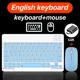 thumbnail image 2 of Teclado recargable compatible con Bluetooth, teclado inalámbrico ultrafino, juego de teclado para Android, Windows, tabletas, iPhone y iPad, 2 of 5