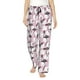 thumbnail image 1 of Fotbe Pineapple Flamingo Pantalones de Pijama para Mujer, Pantalones de Dormir, Pantalones Pj con Cordón y Bolsillos-Medium, 1 of 6