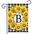 thumbnail image 2 of Briarwood Lane Sunflowers Monogram B Garden Flag, 2 of 4