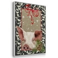 thumbnail image 3 of County Christmas Farm II - Framed Gallery Wrapped Holiday Canvas - 25 x 37 - White Frame, 3 of 8