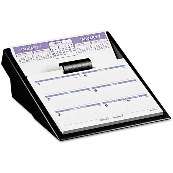 At-A-Glance Products B1250142 Jan to Dec - 2025 Flip-A-Week Desk Calendar Refill - 7 x 6 in. - White