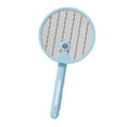 thumbnail image 3 of Matamoscas eléctrico 4 en 1, automático, portátil, de mano, para dormitorio, patio, camping, color azul cielo, 3 of 14