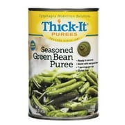 (6 Pack) Thick-It Seasoned Green Bean Puree, 15 Oz-1 Can
