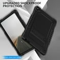 thumbnail image 3 of for Onn 10.4 Tablet Pro 2023 Model: 100110603 Case Built in Kickstand Heavy Duty Hybrid Protective Case Hard Back Shell Case with Shoulder Strap for Walmart Onn 10.4 Tablet Pro (Black+Black), 3 of 6
