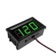 thumbnail image 4 of Voltímetro digital 0.56in Medidor de voltaje de 3 cables Probador Pantalla LED 0?100V Accesorio Verde, 4 of 5