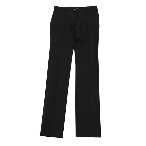 Pre-Owned Dolce & Gabbana Formal Pants in Black Rayon