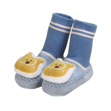 

Fsqjgq Pig High Tops Children Toddler Shoes Autumn and Winter Boys and Girls Cute and Comfortable Floor Sports Shoes and Socks Flat Non Slip Warm Girls High Tops Size 3 Cotton Bu2 13