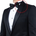 thumbnail image 3 of Mens Black Tuxedo, Jacket Slim Fit Shawl Collar, 3 of 4
