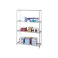 thumbnail image 1 of Safco Industrial - Shelf rack - 4 shelves - powder-coated steel - metallic gray, 1 of 3