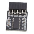 thumbnail image 1 of 14Pin TPM2.0 Module, Easy To Connect Encryption Security Module Compact Design Secure Storage  for  10 11 Motherboard, 1 of 7