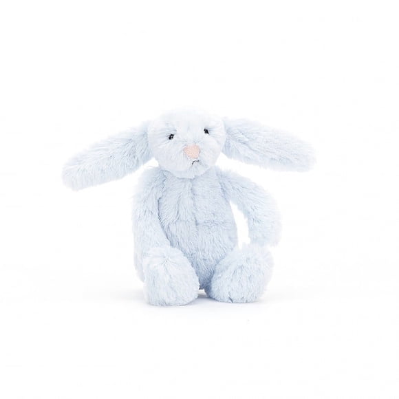Jellycat Bashful Blue Bunny Stuffed Animal, 12 inches | Rabbit and Bunny Plush Toy | Classic Children's Gift