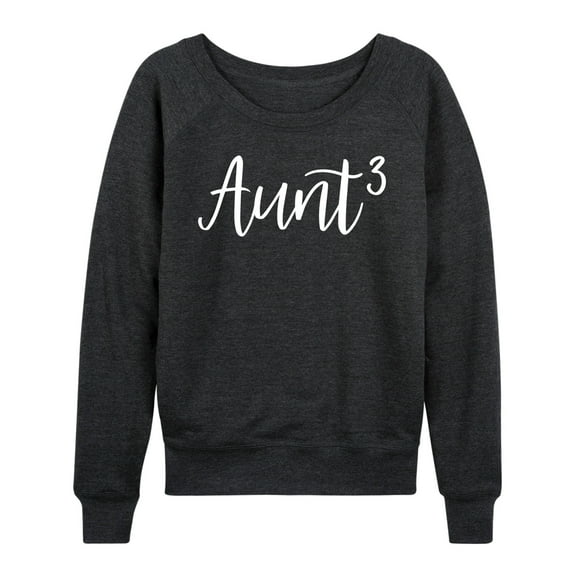 Instant Message - Aunt Cubed - Women's Lightweight French Terry Long Sleeve Shirt