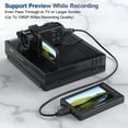 thumbnail image 5 of DIGITNOW Video to Digital Converter, VCR VHS to Digital Converter with 5" OLED Screen, Video Recorder Capture Device from DVD, RCA, Hi8, Camcorders, Gaming Systems, Support AV and HDMI - Black, 5 of 9