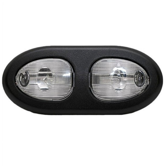 Malibu Boat Double Dome Light | Black