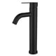 thumbnail image 2 of Grifo de Baño Soledad Moderno de Acero Inoxidable Cepilda sin Single Hole Negro, 2 of 7