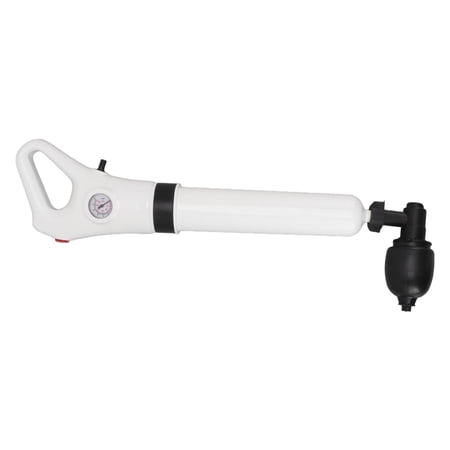 M Buder Electric Toilet Plunger Pneumatic Drain Dredger Tool for Bathroom Plumbing Washing Basin, Heavy Duty Air Drain Clog Remover