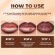 thumbnail image 4 of Dulele Juego de 5 delineadores de labios mate con crayón, delineador de labios suave y degradado, delineador de labios natural de larga duración, lápiz de maquillaje de labios antiadherente, 4 of 8