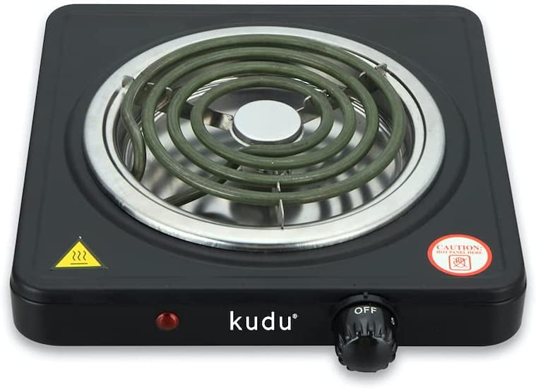 5 burner electric coil cooktop