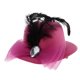 thumbnail image 3 of Niñas Sombreros Fascinators Baby Hat Pinzas para el cabello Estilo Estilo 3-rosa Zulema Sombrero del clip de pelo de los niños, 3 of 8