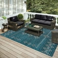 thumbnail image 2 of Addison Rugs Indoor/ Outdoor Addison Yuma Southwest Motif Washable Area Rug 3' x 5' - Blue, 2 of 8