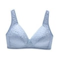 thumbnail image 1 of Cameland Wirefree Bras for Women Thin Without Steel Rims Pregnancy Front Button Nursing Bra Fresh Floral Pattern Plus Size Plus Size Postpartum Nursing Bra, 1 of 8