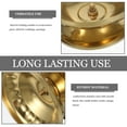 thumbnail image 3 of 1 Pair Antique Style Stainless Steel Candle Holder for Home Decor Wedding and Party Taper Candle Stand Classic Wide Base Candle Stand, 3 of 8
