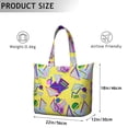 thumbnail image 5 of Geometric Artistic Weekender Bag Fashion Travel Tote with Pop Art Print, Modern Abstract Pattern, Stylish Carry-On Duffel, 5 of 5
