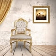 thumbnail image 3 of Marcel, Christian 12x12 Gold Ornate Wood Framed with Double Matting Museum Art Print Titled - Watching the Sun, 3 of 4