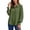 Green(New&Hot), variant on No Boundaries Women's Collared Button Down Blouses Puff Long Sleeve Smocked Ruffle Cuff Office Casual Shirts,Gray,Size XL