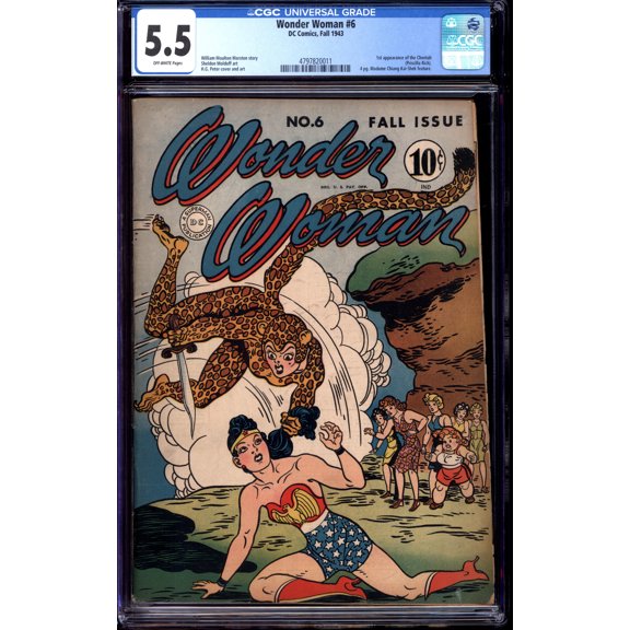 Collectible Wonder Woman #6 - CGC 5.5 Comic Book