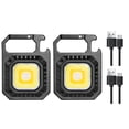 thumbnail image 2 of Impermeable COB LED Mini Llaveros Linterna 500lm Lámpara de trabajo para acampar al aire libre Tmvgtek Para estrenar, 2 of 9