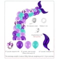 thumbnail image 2 of POINTERTECK Mermaid Balloon Arch Kit Fish Tail Balloon Garland Kit Theme Party Decorations for Wedding Birthday Party Decor, 2 of 8