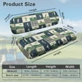 thumbnail image 3 of FUIALDOLG Golf Lovers Golf Cart Seat Covers Universal Fit for Club Car Precedent Golfcart Seats, Washable Front and Back Seat Cushion Cover, No Stapler Required, 3 of 8